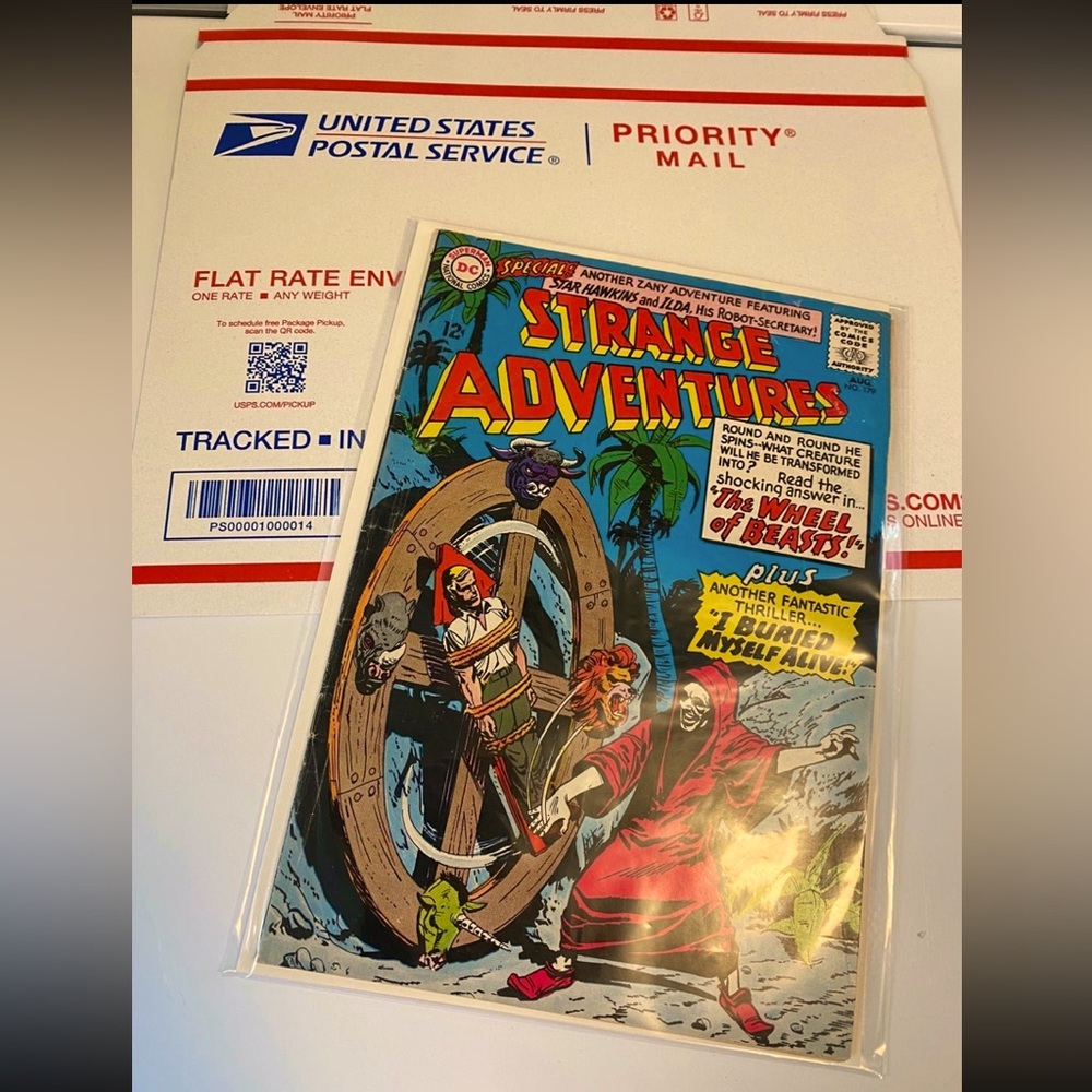 DC Comics Strange Adventures #179 -1965